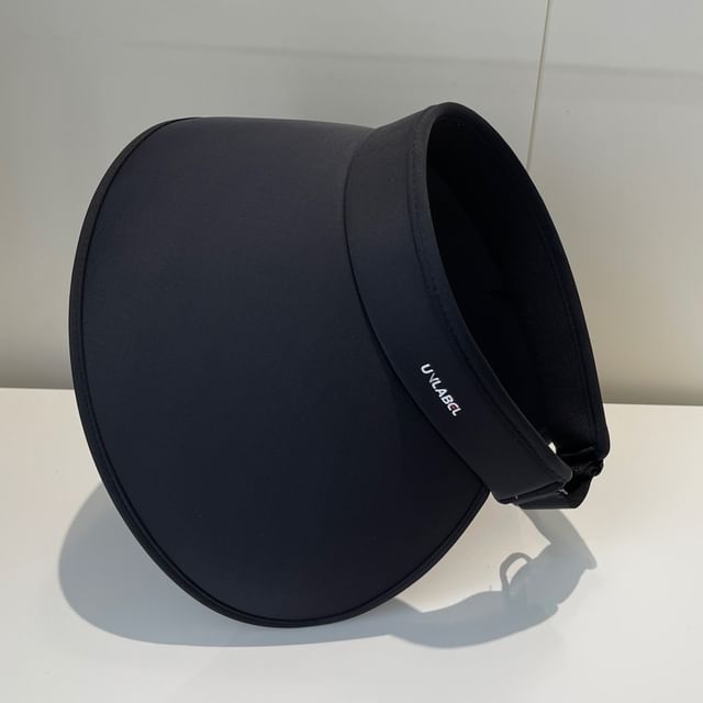 Wide Lettering Brim Hat Sun