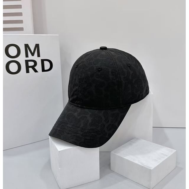 Print Leopard Baseball Cap
