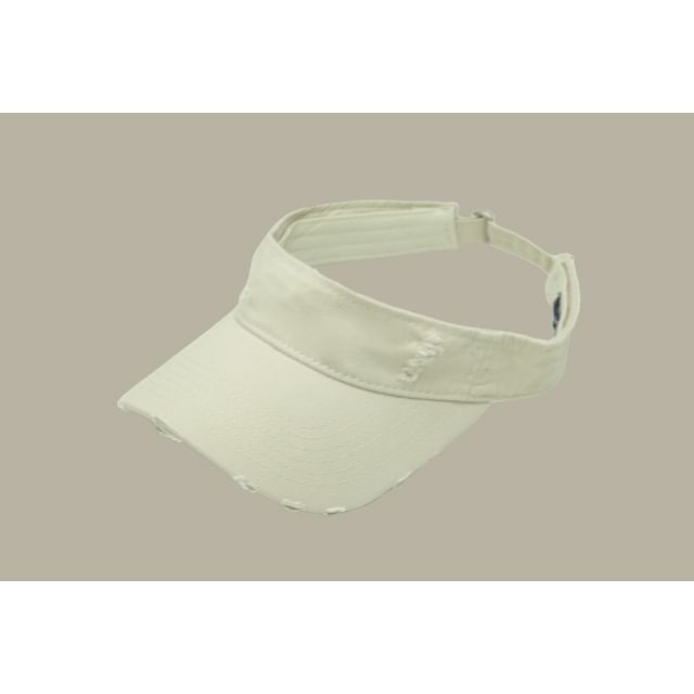 Distressed Visor Plain Sun