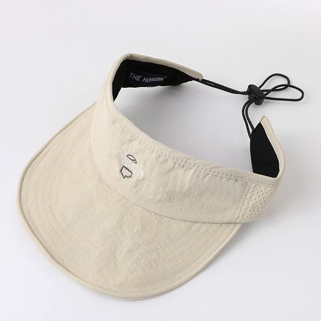 Embroidered Visor Lettering