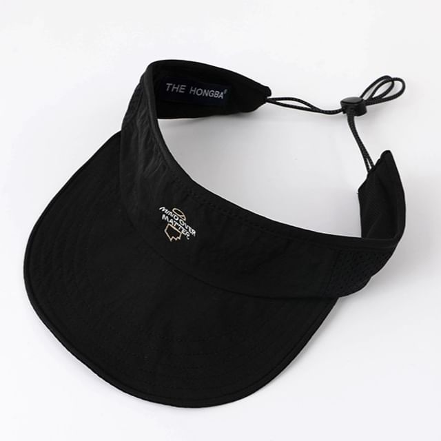 Embroidered Visor Lettering