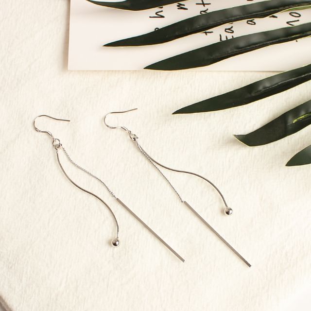 Bead / Bar Clip-On Earring Dangle