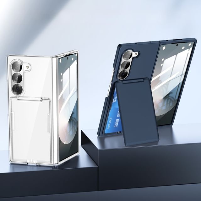 Card Holder Phone with Case Plain