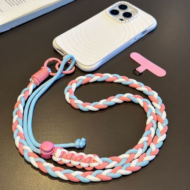 Phone Lanyard Strap Braided Pad with