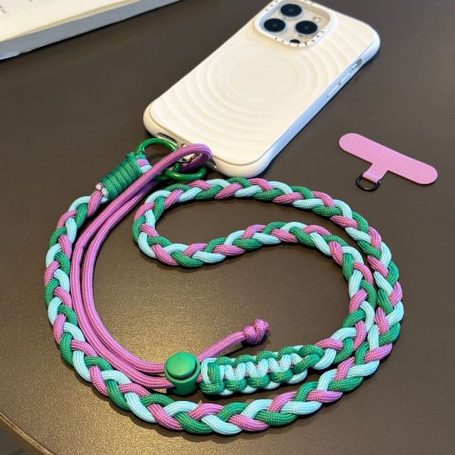 Phone Lanyard Strap Braided Pad with