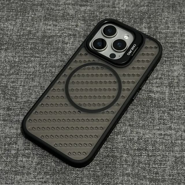 Case (Compatible MagSafe) iPhone with Magnetic Perforated