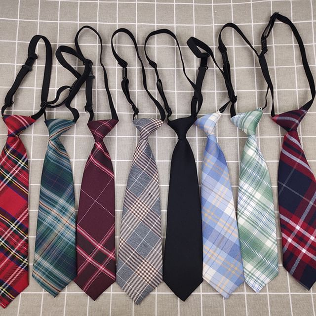 Plaid Tie