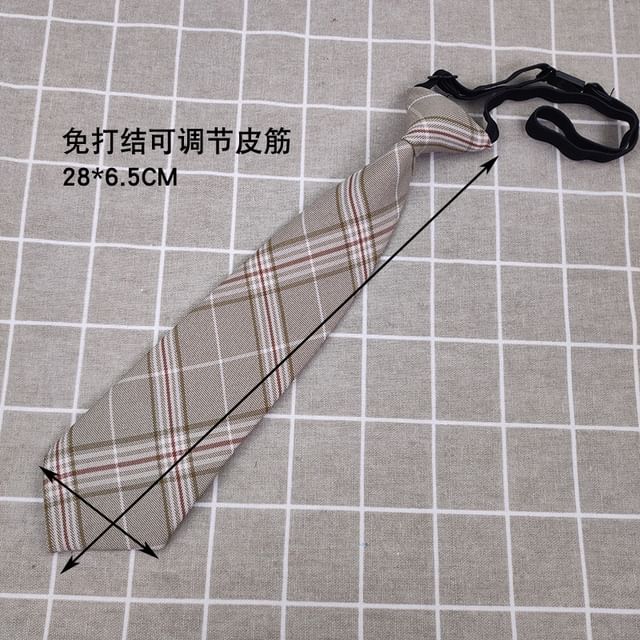 Plaid Tie