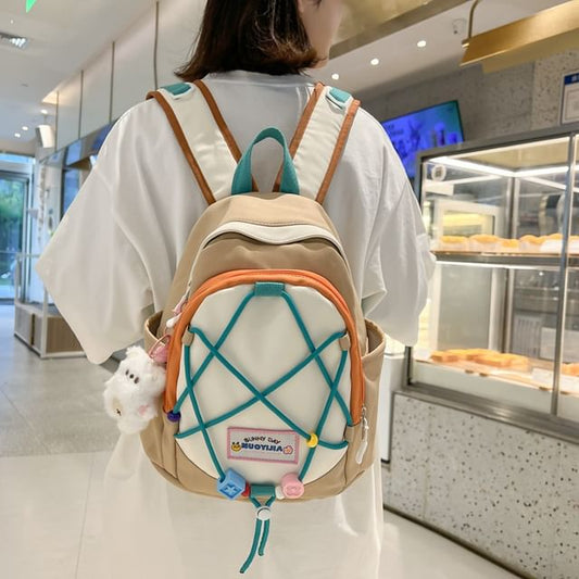 Block Backpack Canvas Color