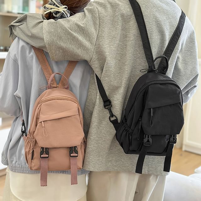 Zip Backpack Plain
