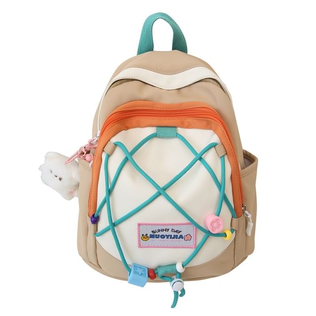 Block Backpack Canvas Color