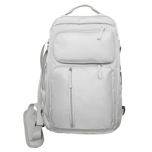 Lettering Backpack Zip