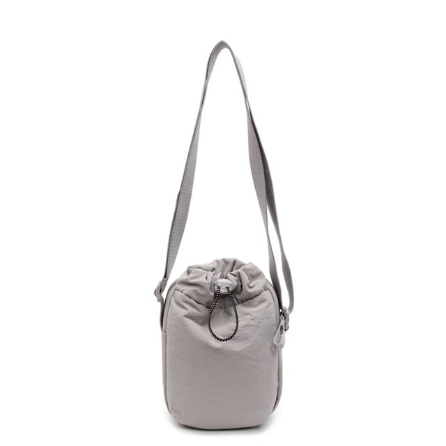 Bag Crossbody Plain Drawstring