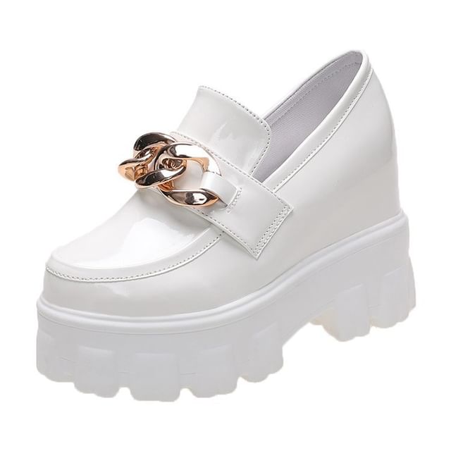 Wedge Hidden Platform Loafers