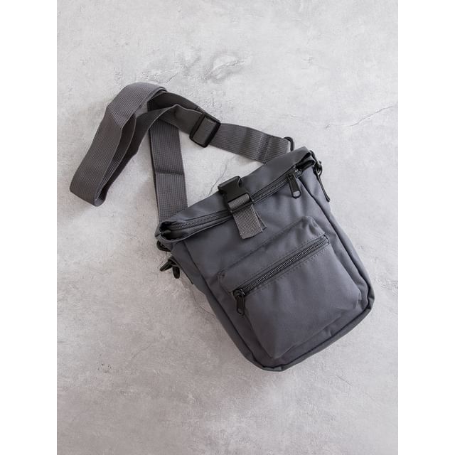 Canvas Plain Shoulder Bag in 5 Colors