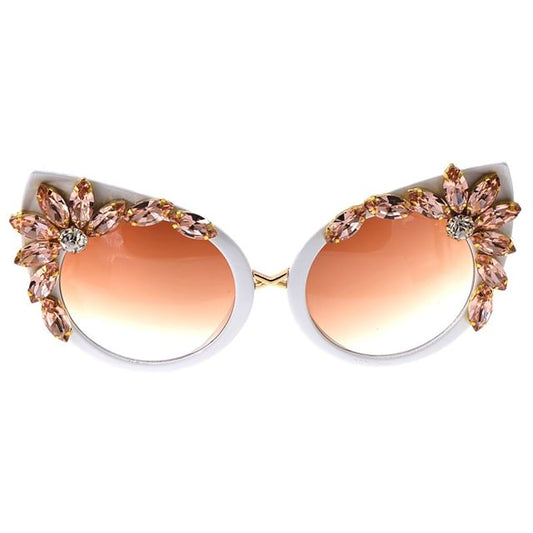 Eye Sunglasses Rhinestone Cat