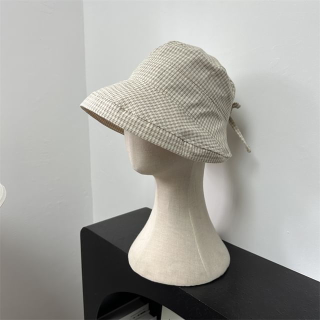Plaid Bucket Hat