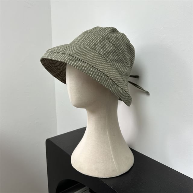 Plaid Bucket Hat