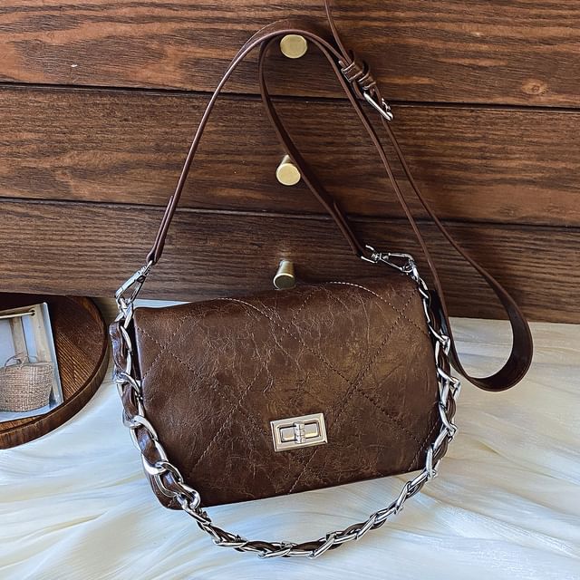 Quilted Crossbody Shoulder Bag