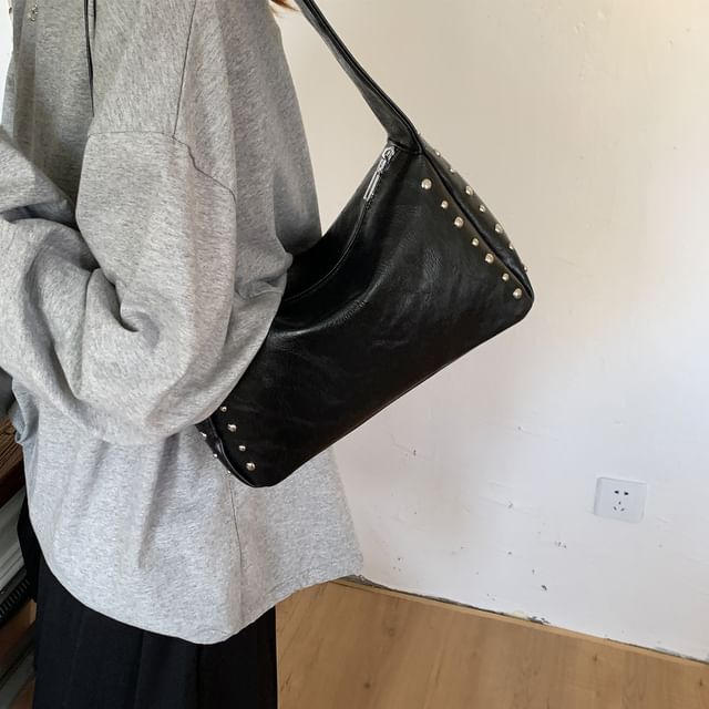 Studded Shoulder Bag