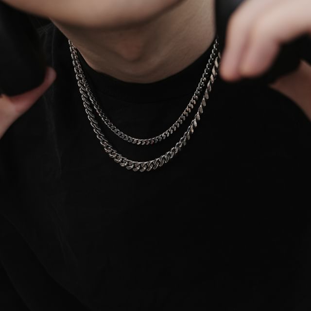 Unisex Titanium Steel Necklace