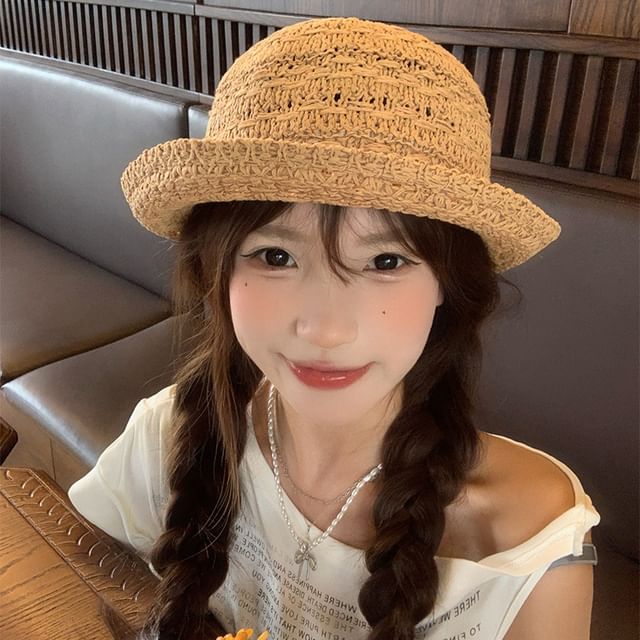 Bowler Hat Straw
