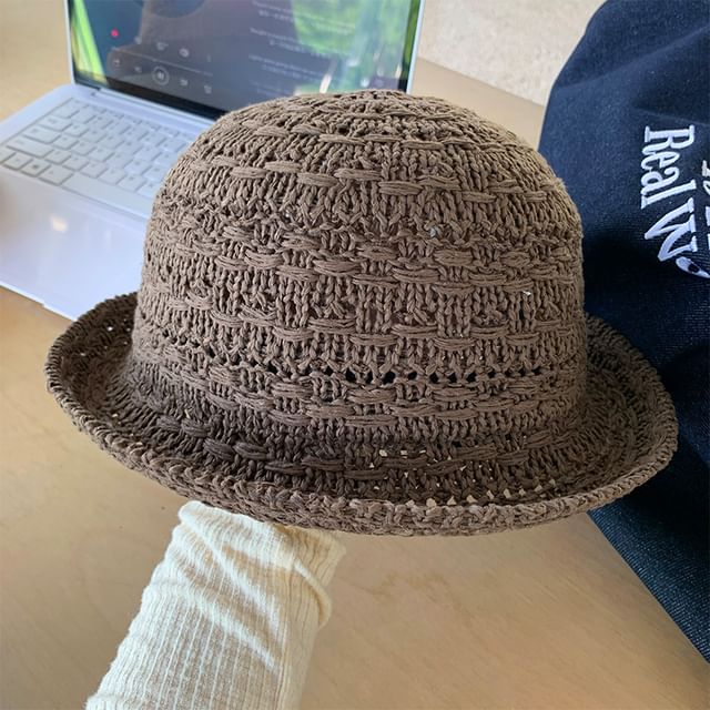 Bowler Hat Straw