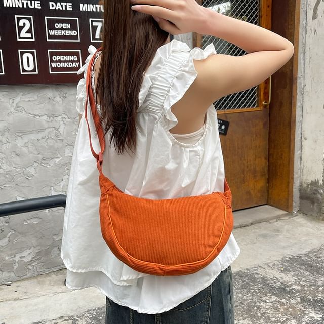 Corduroy Hobo Bag