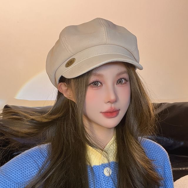 Plain Newsboy Hat