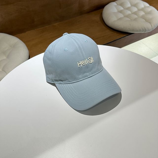 Lettering Baseball Cap