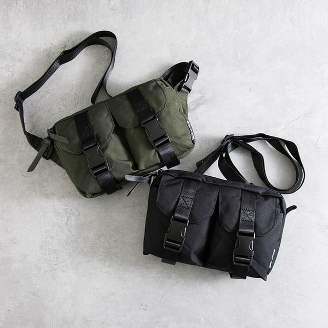 Buckled Mini Shoulder Bag