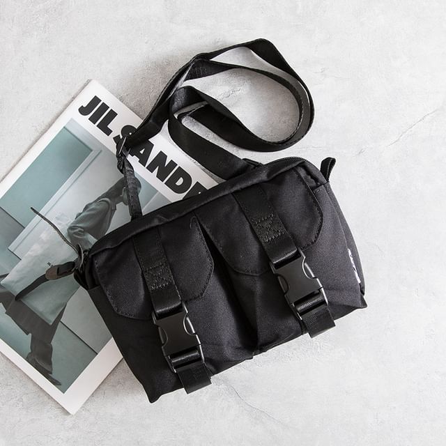 Buckled Mini Shoulder Bag