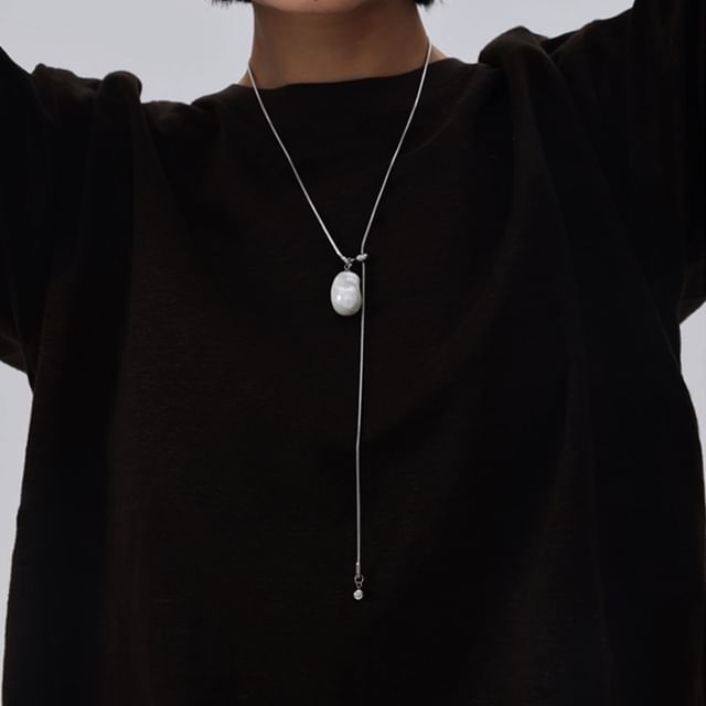 Lariat Pendant Necklace, Assorted Patterns