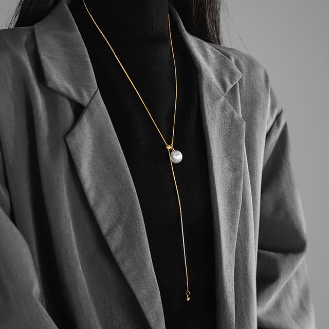 Lariat Pendant Necklace, Assorted Patterns