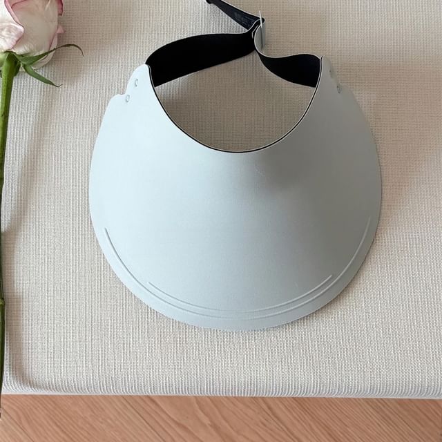 Wide Visor Brim Plain