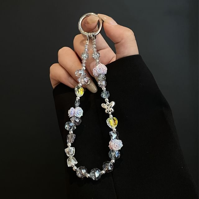 Lanyard Pad with Phone Flower