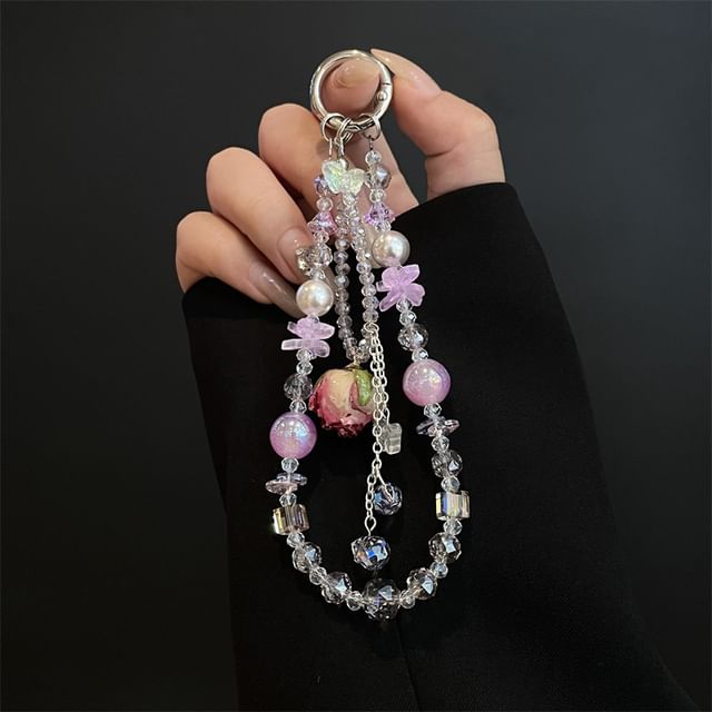 Phone Pad with Lanyard Beaded