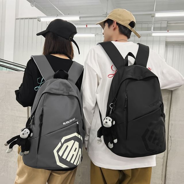 Set Bag / Charm Godzilla Lettering Backpack