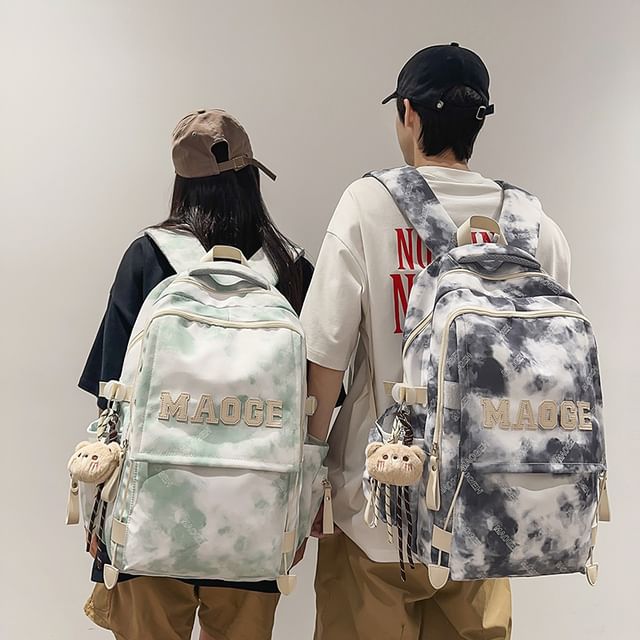 Tie Charm Set / Dye Lettering Bag Backpack