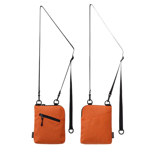 Crossbody Plaid Bag