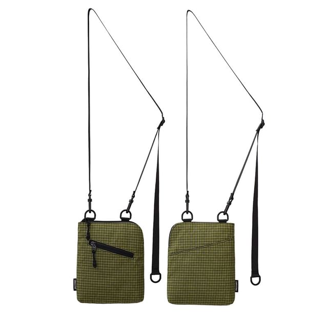 Crossbody Plaid Bag