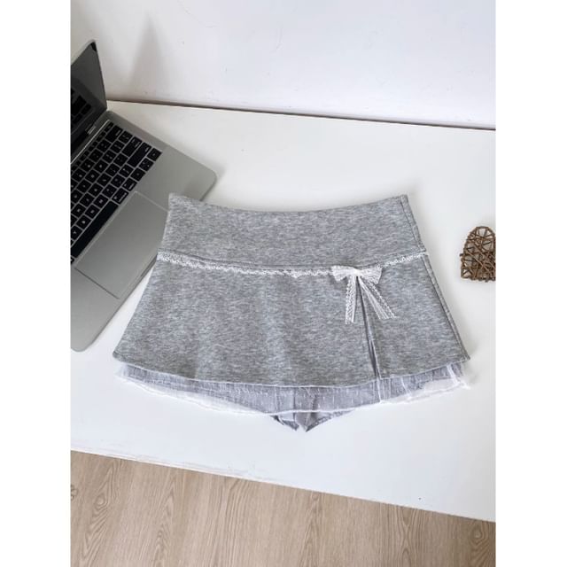 Rise Skirt Overlay Low Mini
