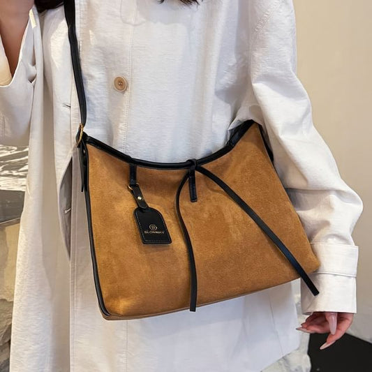 Crossbody Faux Shoulder Suede Bag
