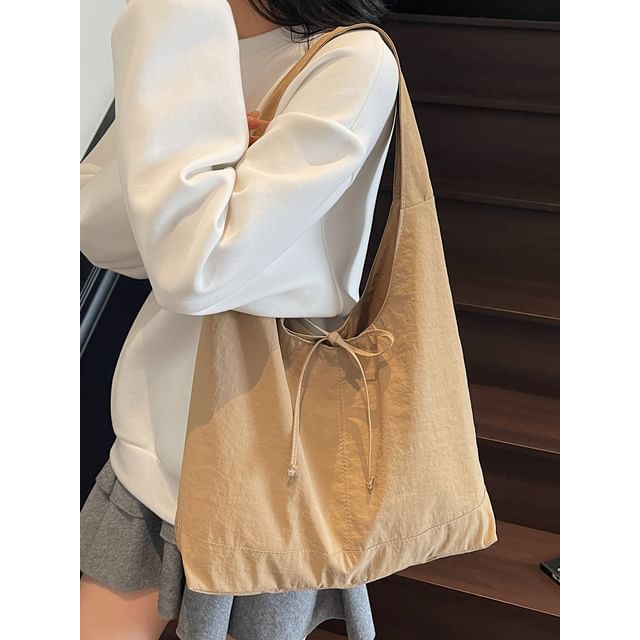 Tie-Up Plain Bag Shopper