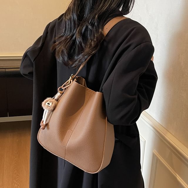 Pouch Shoulder With Leather Bag Faux