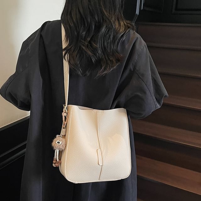 Pouch Shoulder With Leather Bag Faux