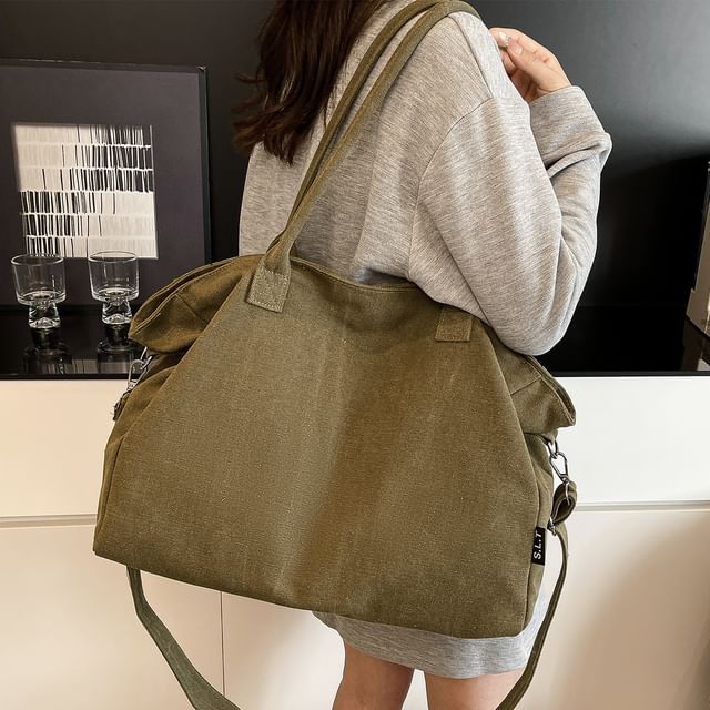 Crossbody Canvas Bag Tote