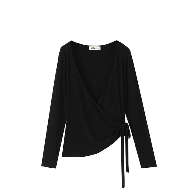 Plus Size V-Neck Wrap Cardigan