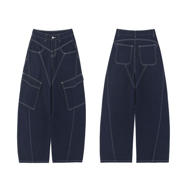 Mid Rise Baggy Cargo Pants (Various Designs)