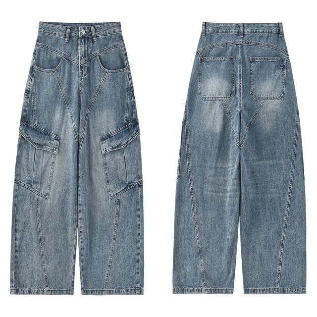 Mid Rise Baggy Cargo Pants (Various Designs)